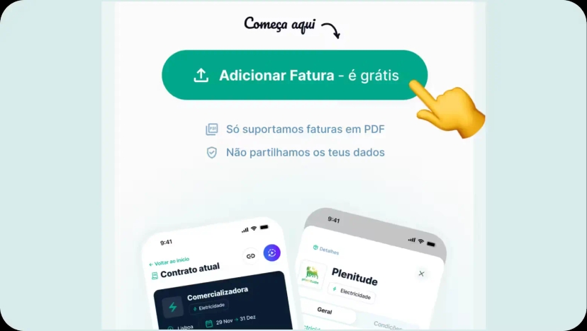 Submete a tua fatura 🧾